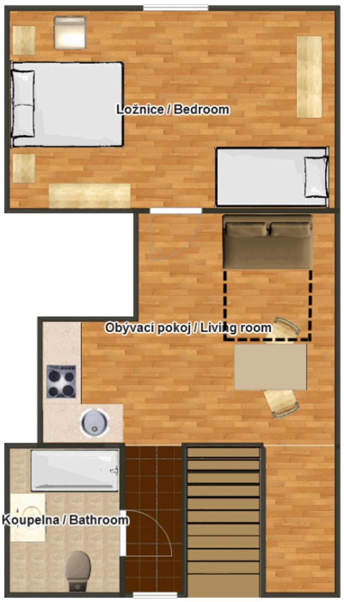 Apartmany Cesky Raj Turnov Værelse billede