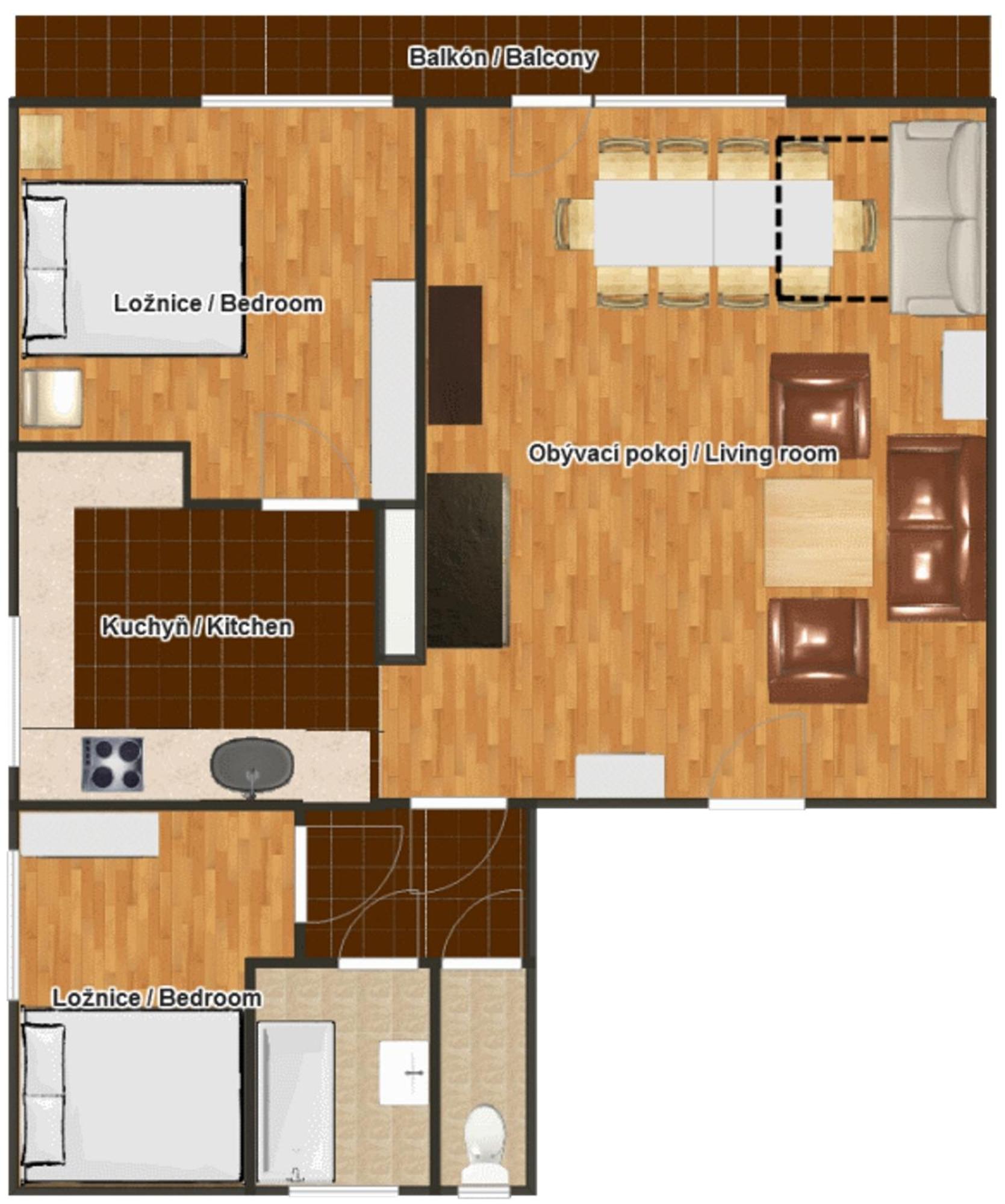 Apartmany Cesky Raj Turnov Værelse billede